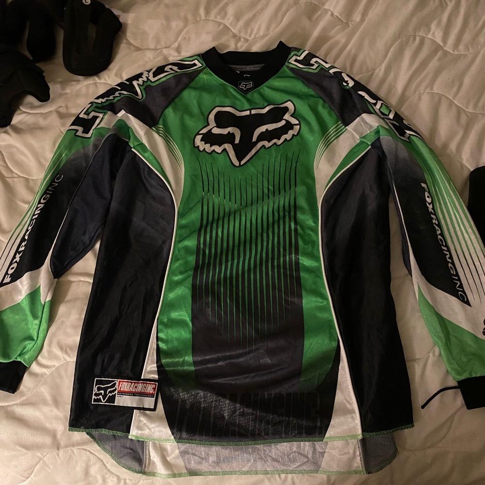 Fox racing motocross gear set